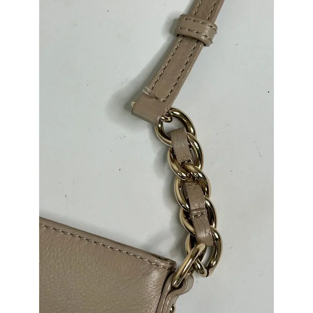 Kate Spade New York Cobble Hill Ellen Crossbody Bag Beige Cream Leather Purse